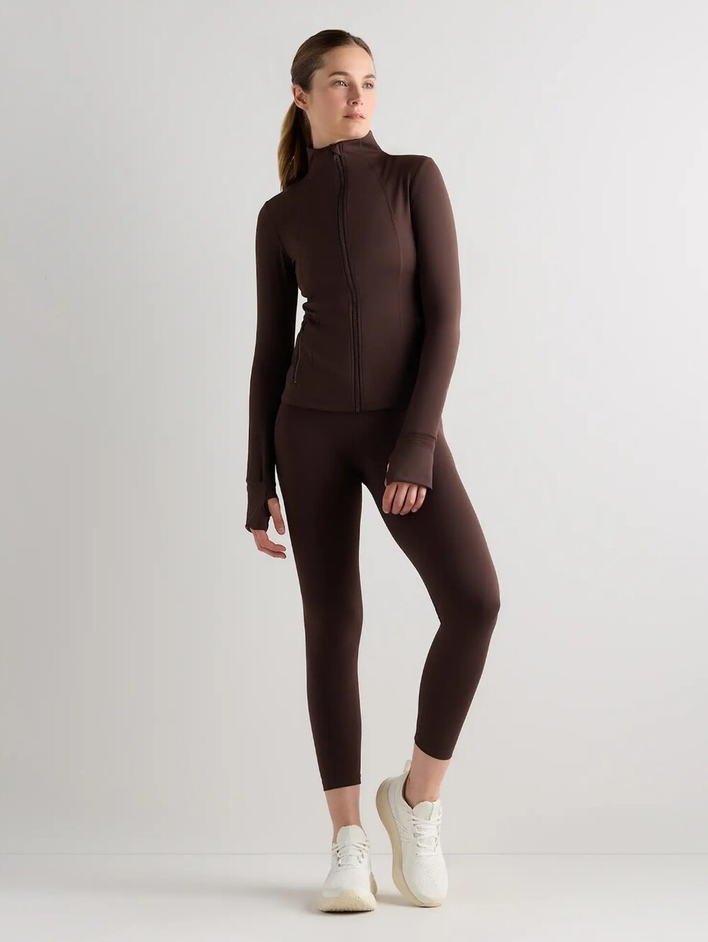 Quince Ultra Form Contour Jacket - Espresso